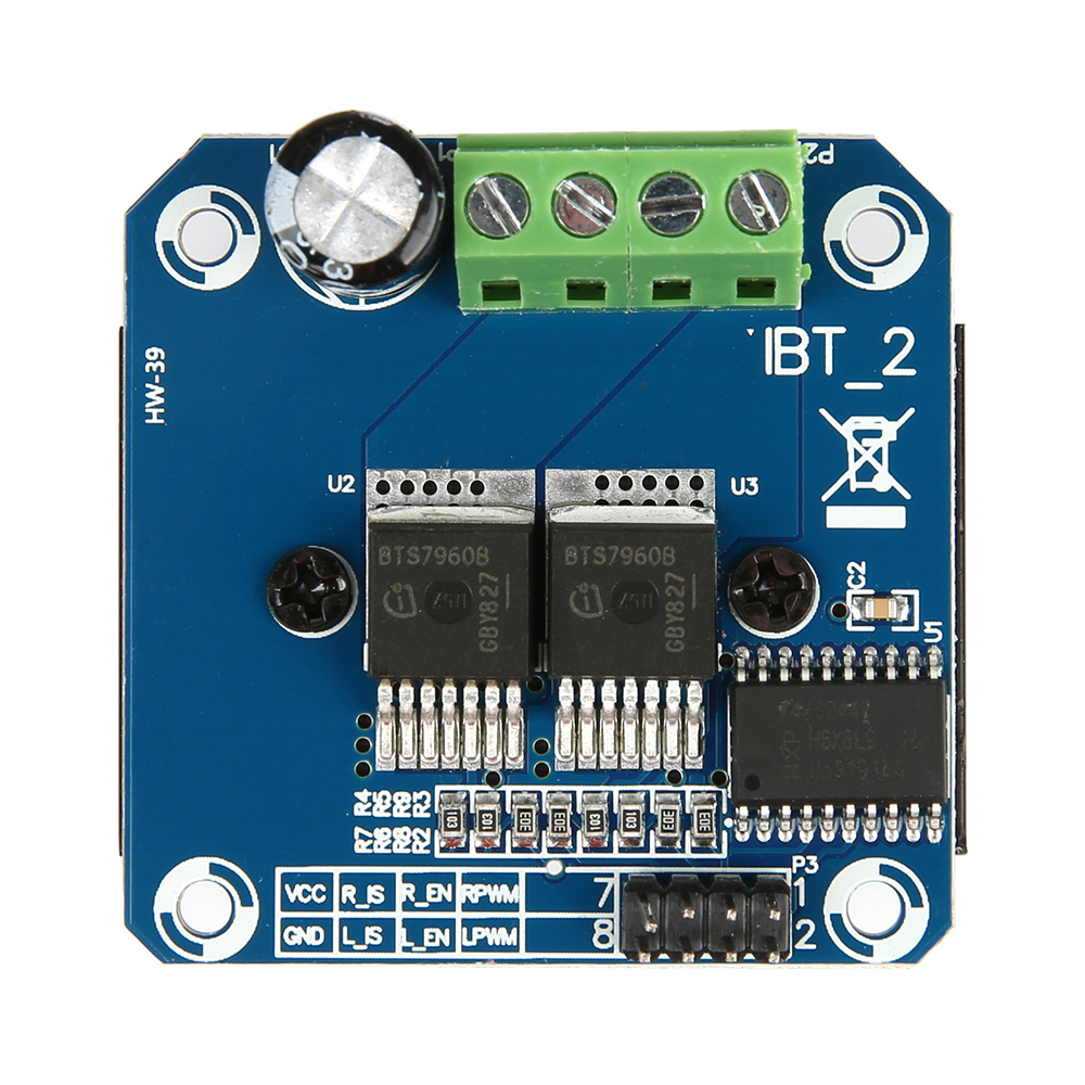 Драйвер моторов BTS7960